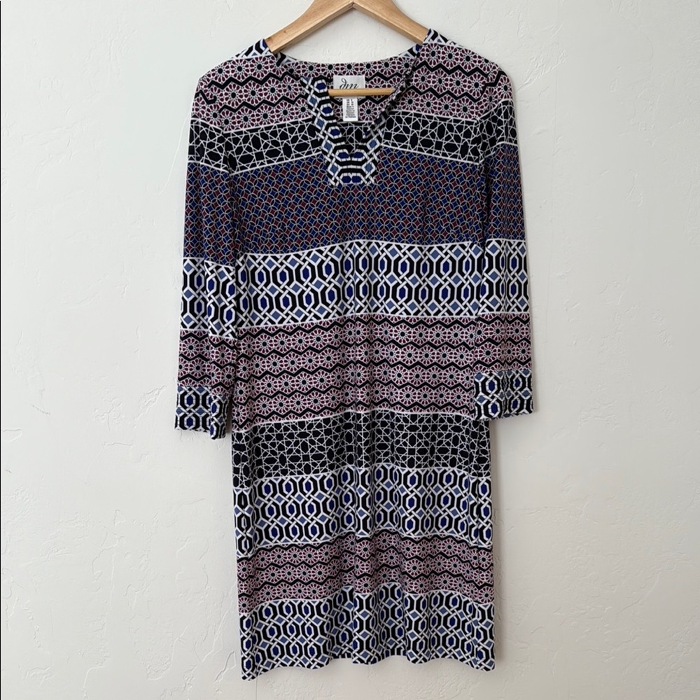 Donna Morgan Patterned Dress Size 6